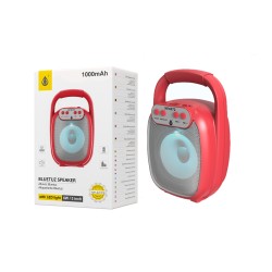 PORTABLE BLUETOOTH SPEAKER ONEPLUS NF4072 BTS/FM/TF/USB RED PORTABLE BLUETOOTH SPEAKER ONEPLUS NF4072 BTS/FM/TF/USB RED